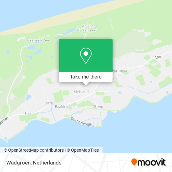 Wadgroen map