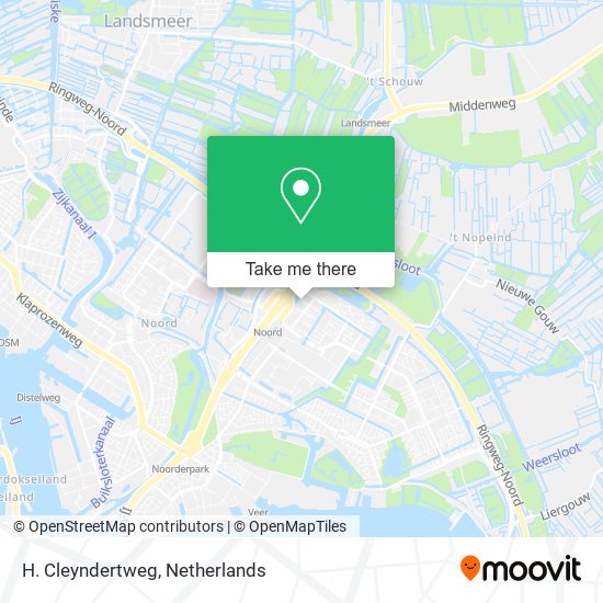 H. Cleyndertweg Karte