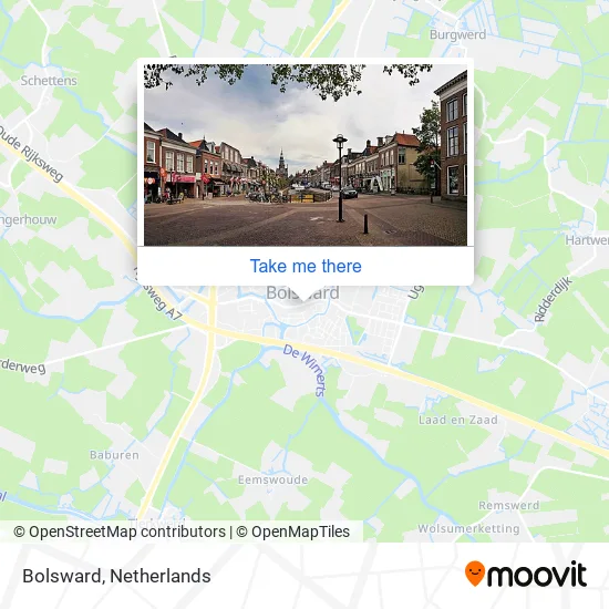 Bolsward map