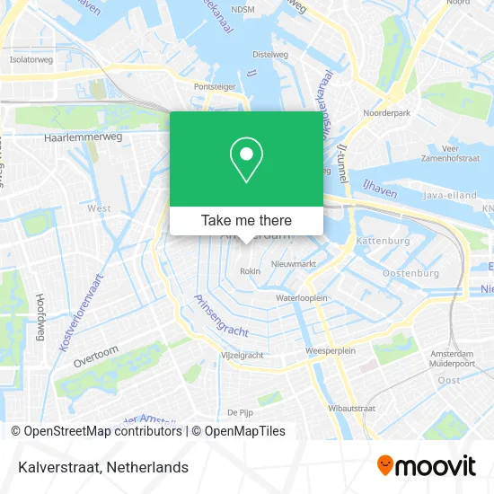 Kalverstraat map