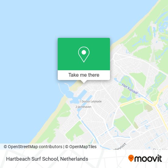 Hartbeach Surf School map