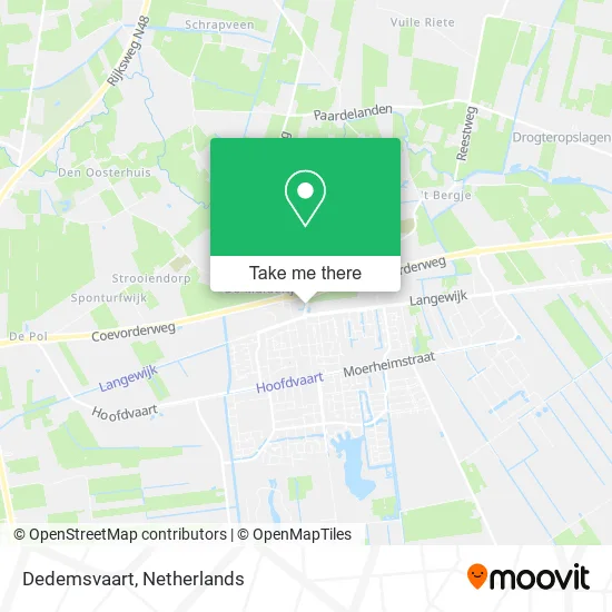 Dedemsvaart map