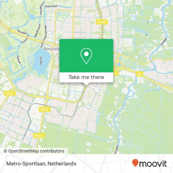 Metro-Sportlaan map