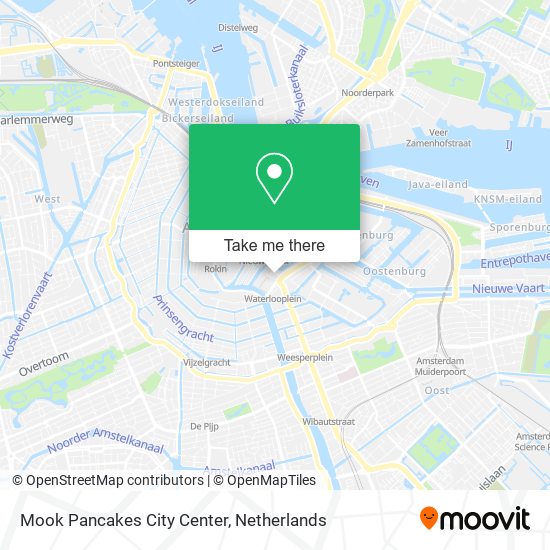 Mook Pancakes City Center Karte