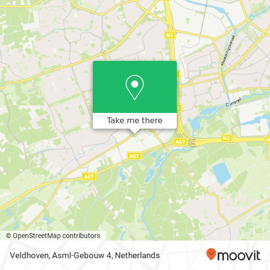 Veldhoven, Asml-Gebouw 4 map