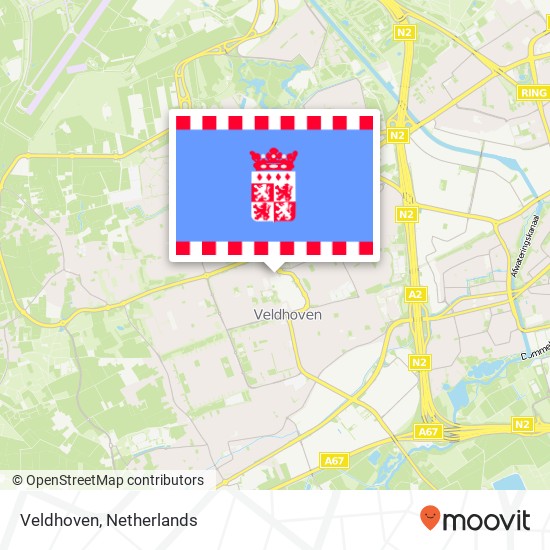 Veldhoven map