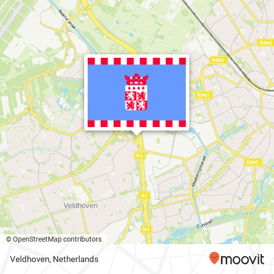 Veldhoven map