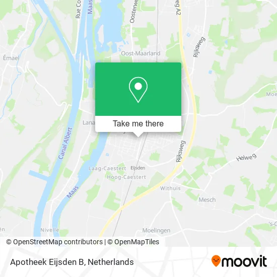 Apotheek Eijsden B map