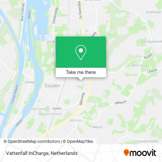 Vattenfall InCharge map