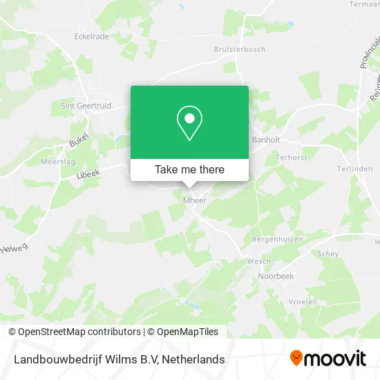 Landbouwbedrijf Wilms B.V map
