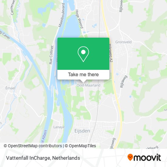 Vattenfall InCharge map