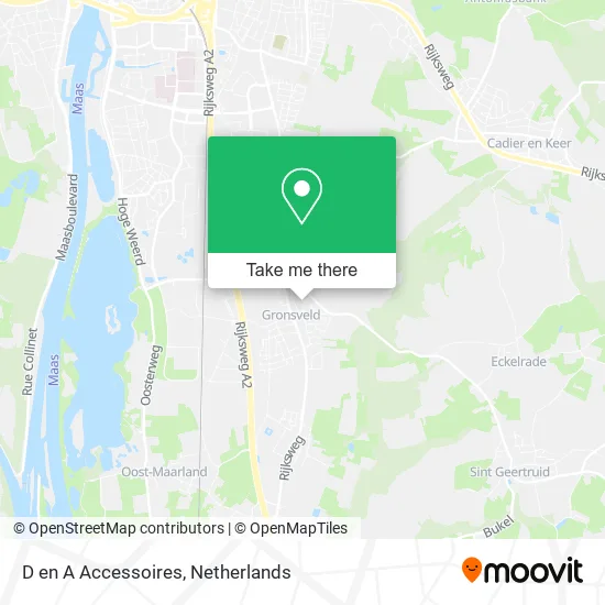 D en A Accessoires map