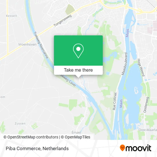 Piba Commerce map