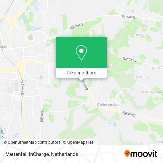 Vattenfall InCharge map