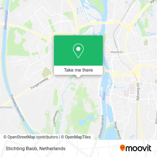 Stichting Baob map