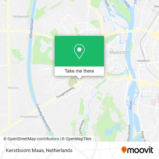 Kerstboom Maas map