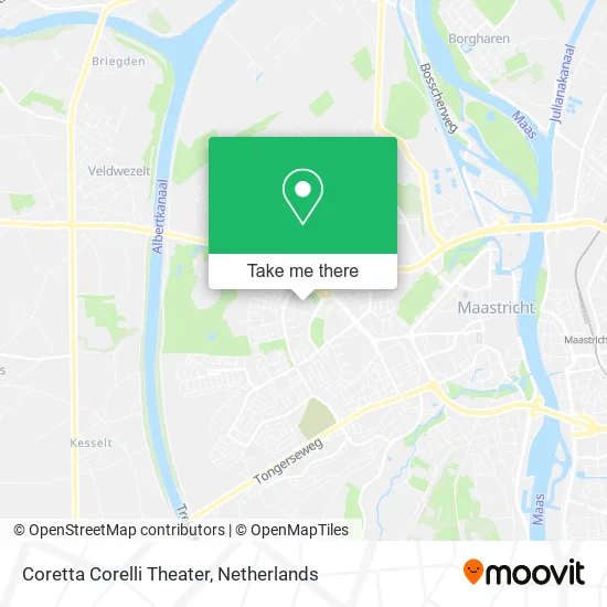 Coretta Corelli Theater map