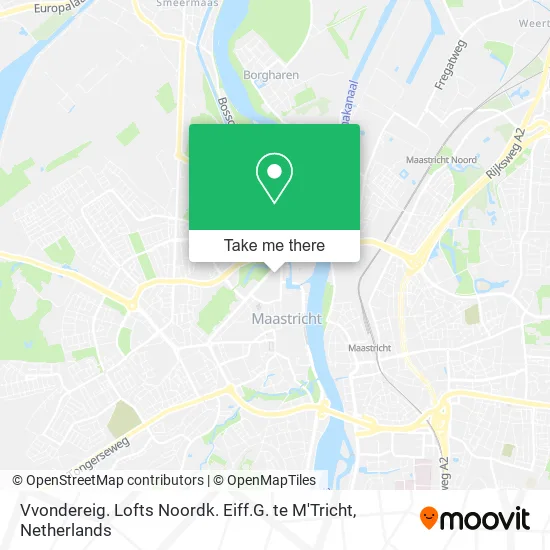 Vvondereig. Lofts Noordk. Eiff.G. te M'Tricht map