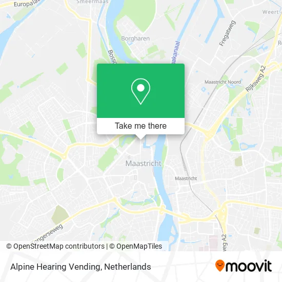 Alpine Hearing Vending map
