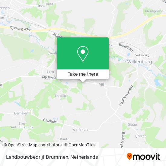 Landbouwbedrijf Drummen map