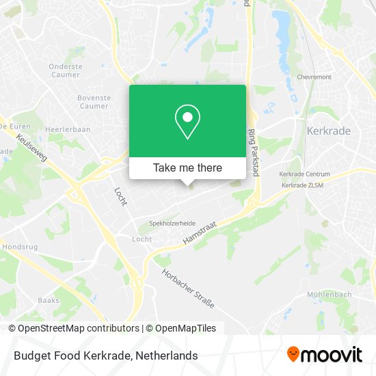 Budget Food Kerkrade map