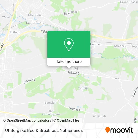 Ut Bergske Bed & Breakfast map