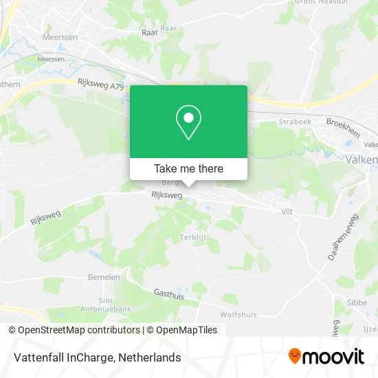 Vattenfall InCharge map