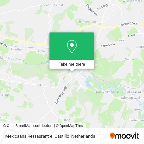 Mexicaans Restaurant el Castillo map