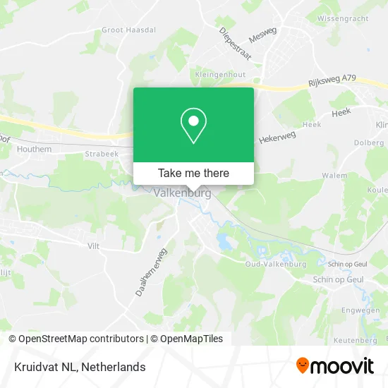 Kruidvat NL map