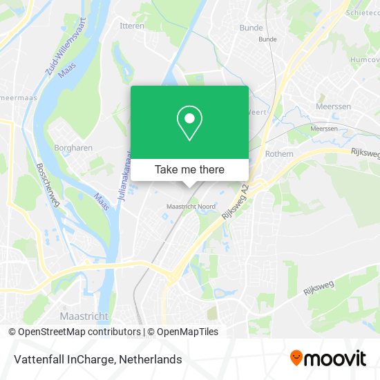 Vattenfall InCharge map