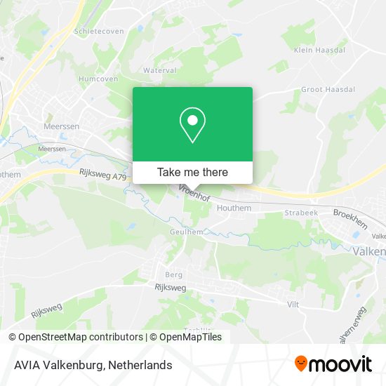 AVIA Valkenburg map