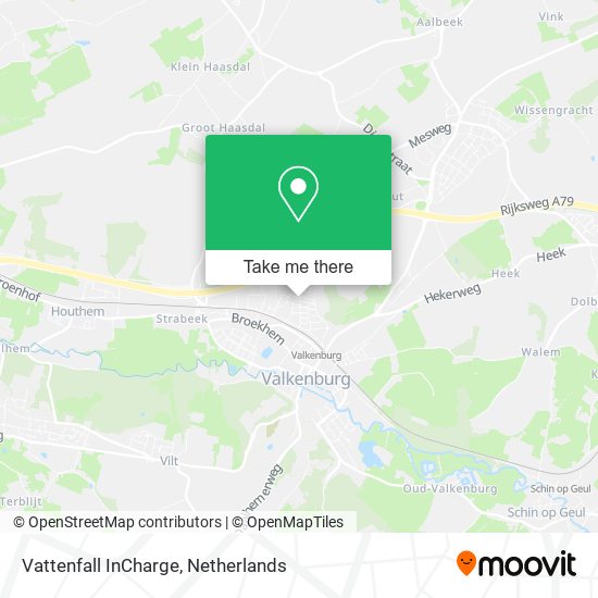 Vattenfall InCharge map