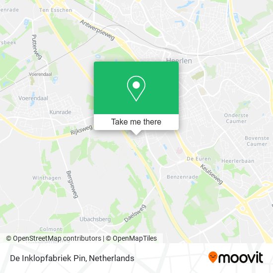 De Inklopfabriek Pin map