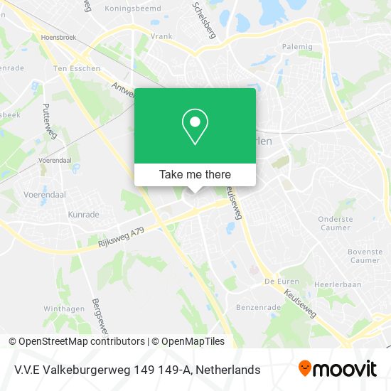 V.V.E Valkeburgerweg 149 149-A map