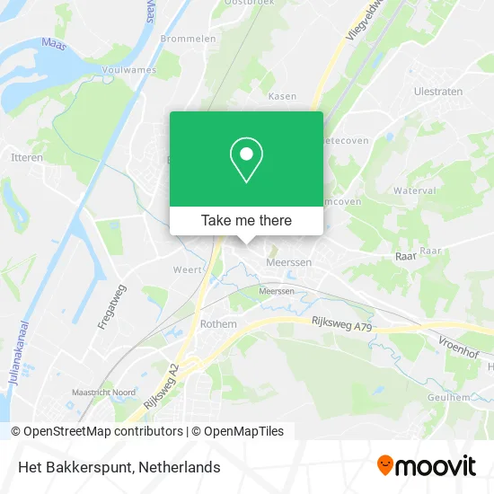 Het Bakkerspunt Karte