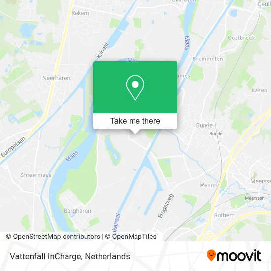 Vattenfall InCharge Karte