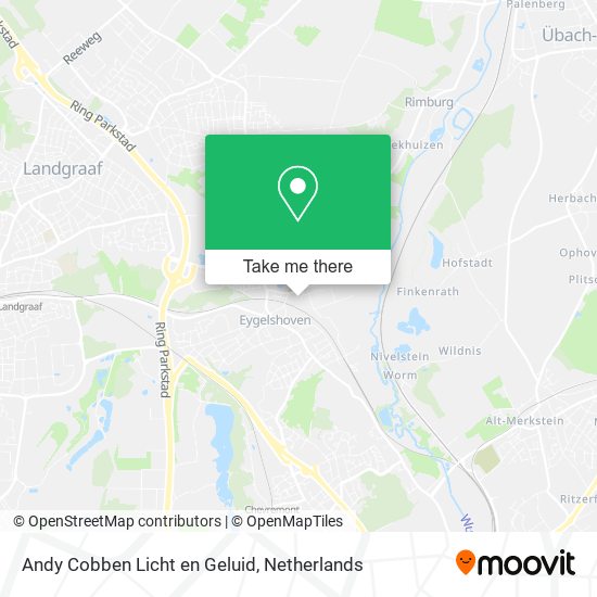 Andy Cobben Licht en Geluid map