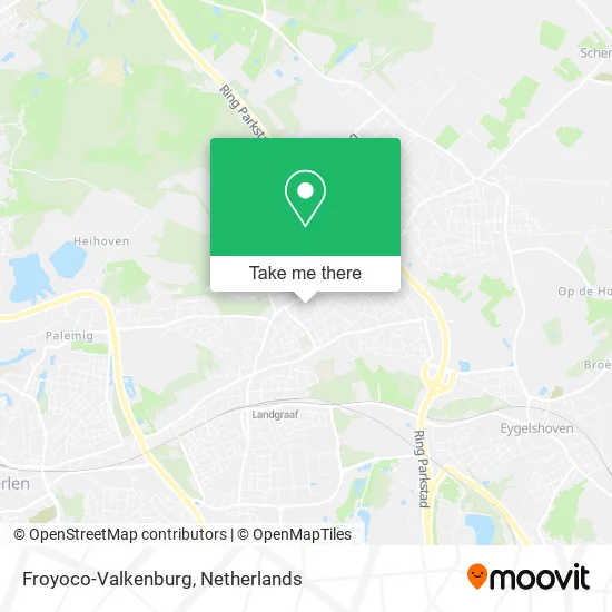 Froyoco-Valkenburg map
