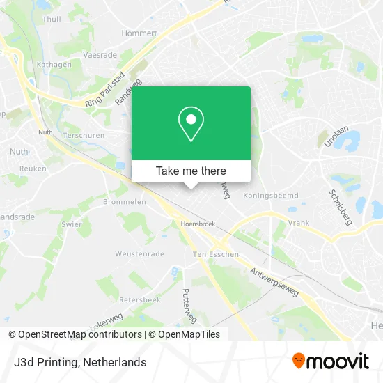 J3d Printing map