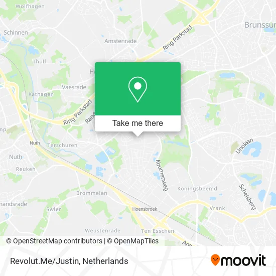 Revolut.Me/Justin map