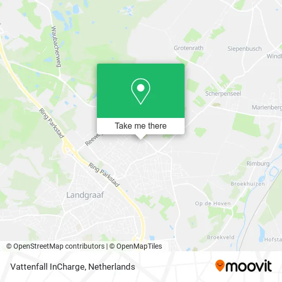 Vattenfall InCharge map