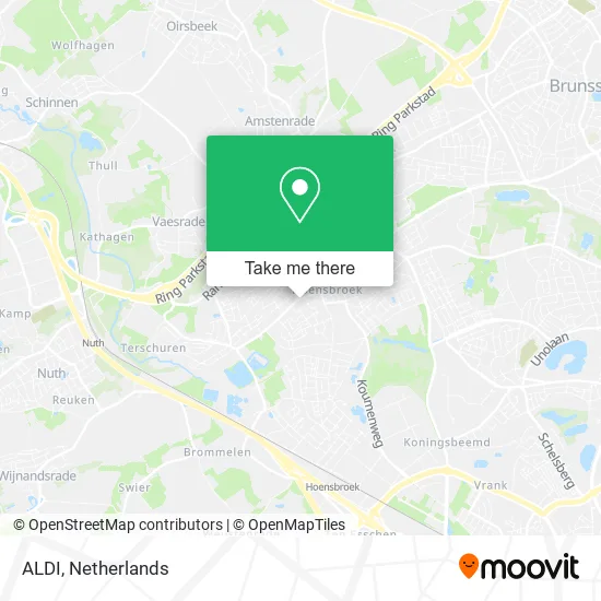 ALDI map