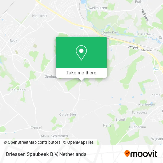 Driessen Spaubeek B.V map