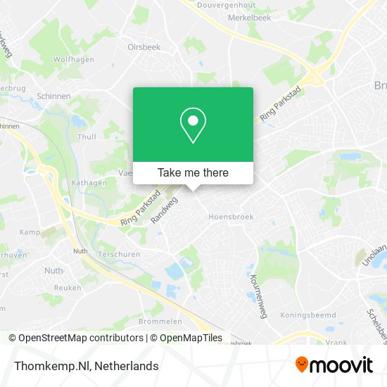 Thomkemp.Nl map