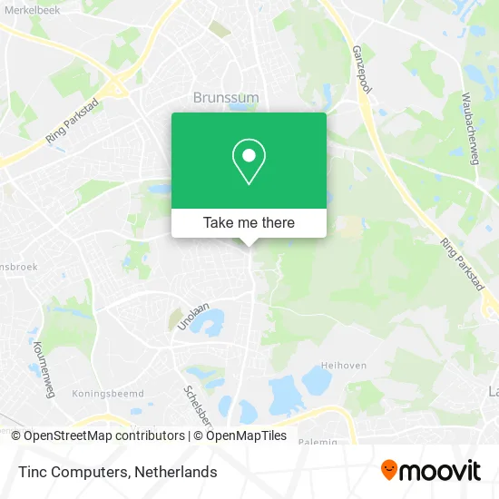 Tinc Computers map