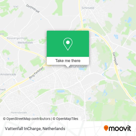 Vattenfall InCharge map