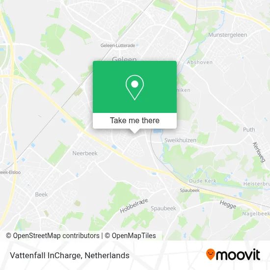 Vattenfall InCharge Karte
