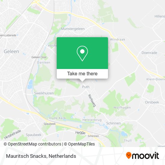 Mauritsch Snacks map