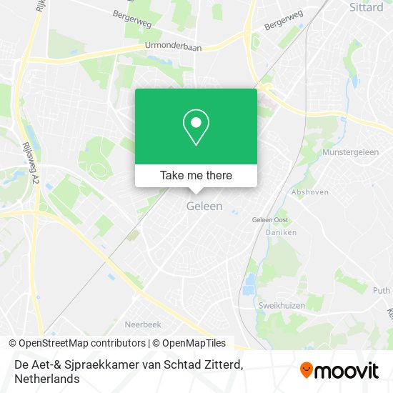 De Aet-& Sjpraekkamer van Schtad Zitterd map