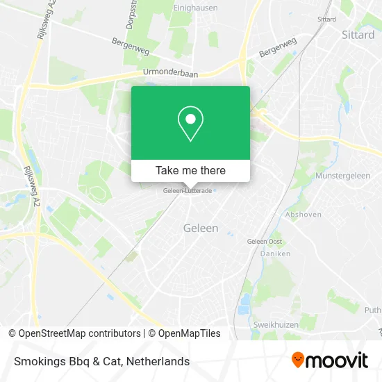 Smokings Bbq & Cat map